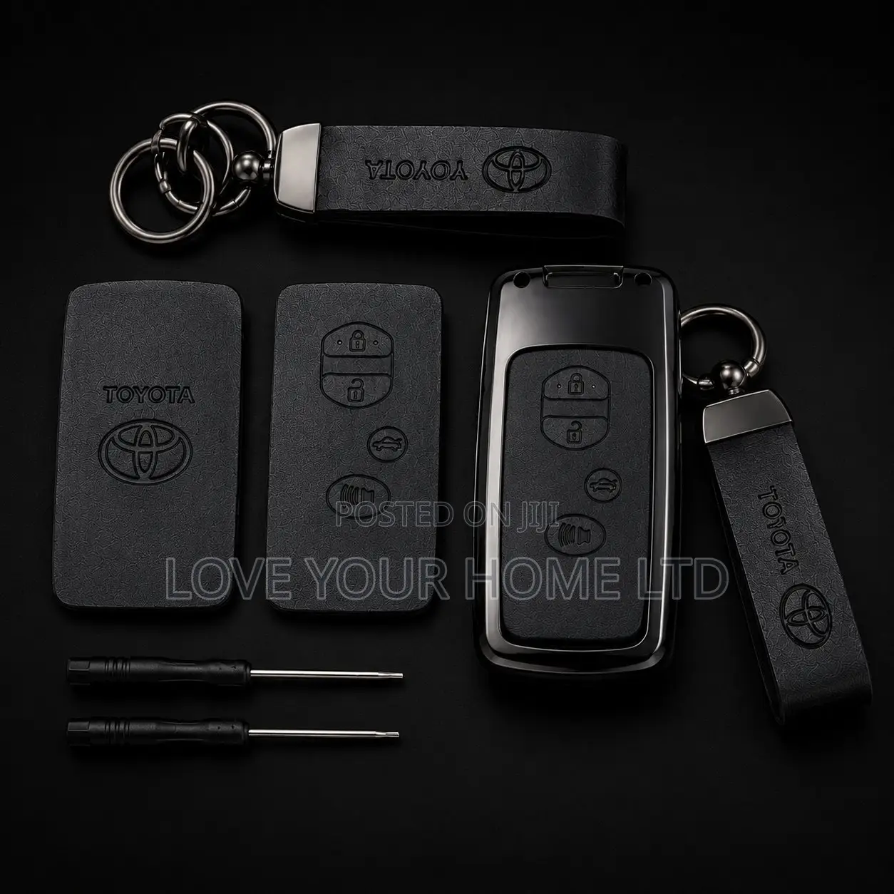 Toyota 4-Button Smart Key Replacement Shell Kit
