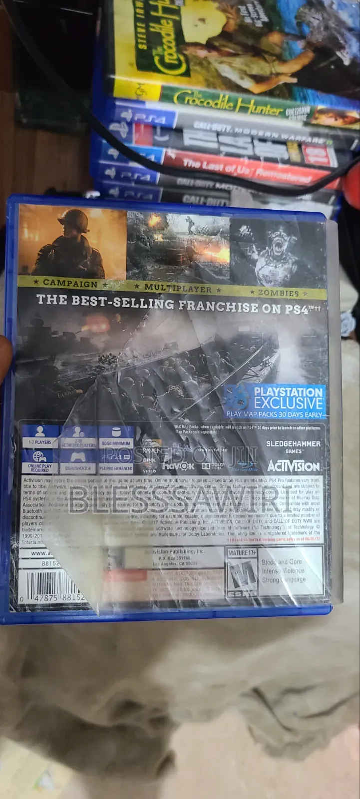 Call of Duty WWII PS4 Game CD