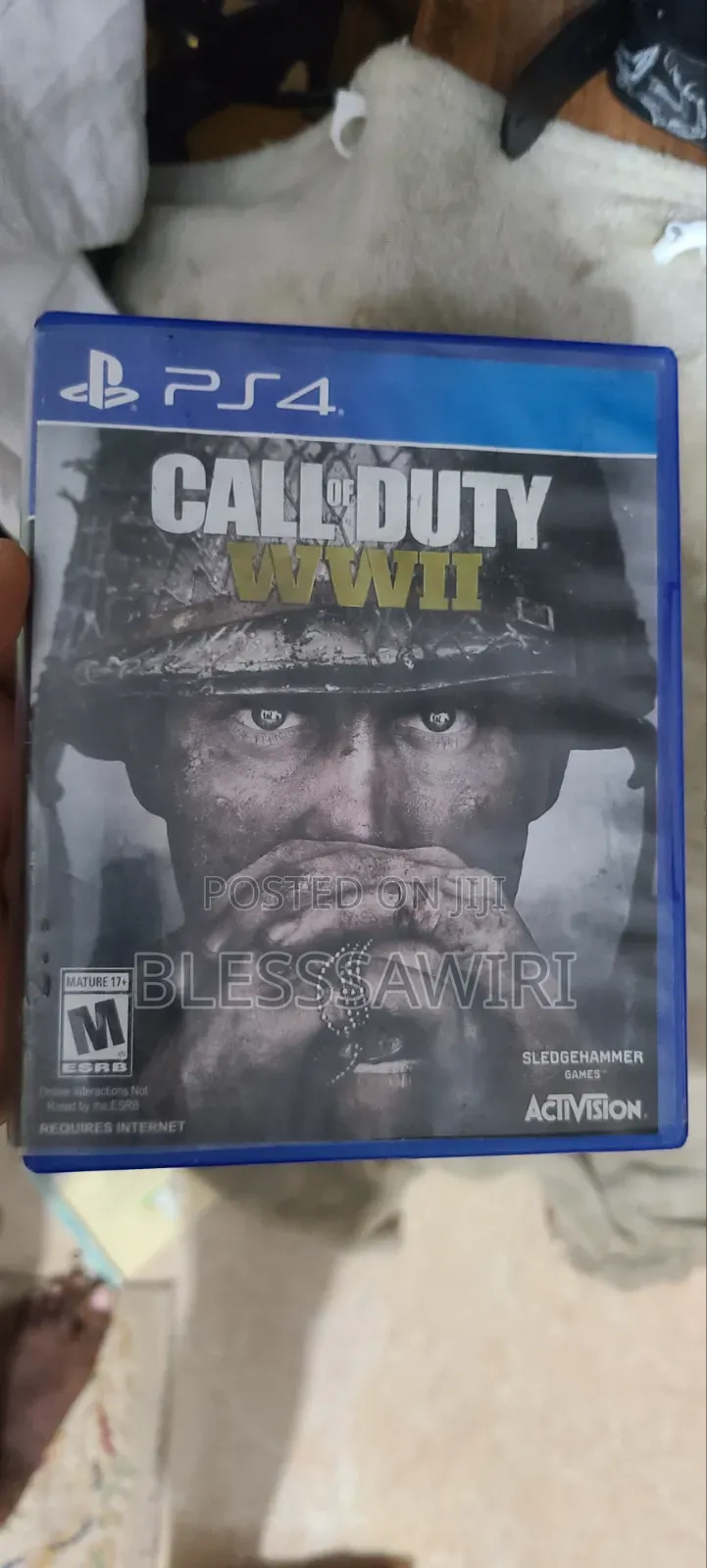 Call of Duty WWII PS4 Game CD
