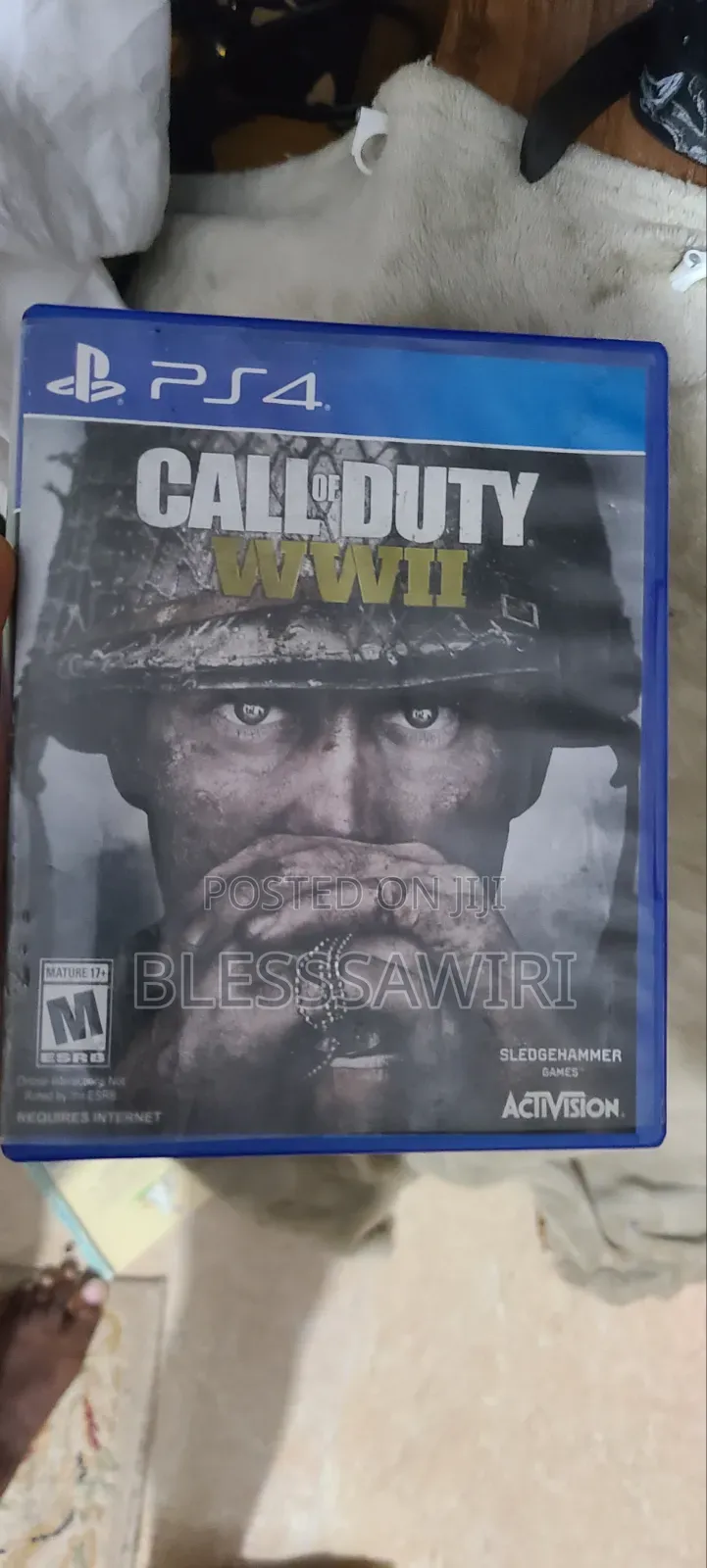 Call of Duty WWII PS4 Game CD
