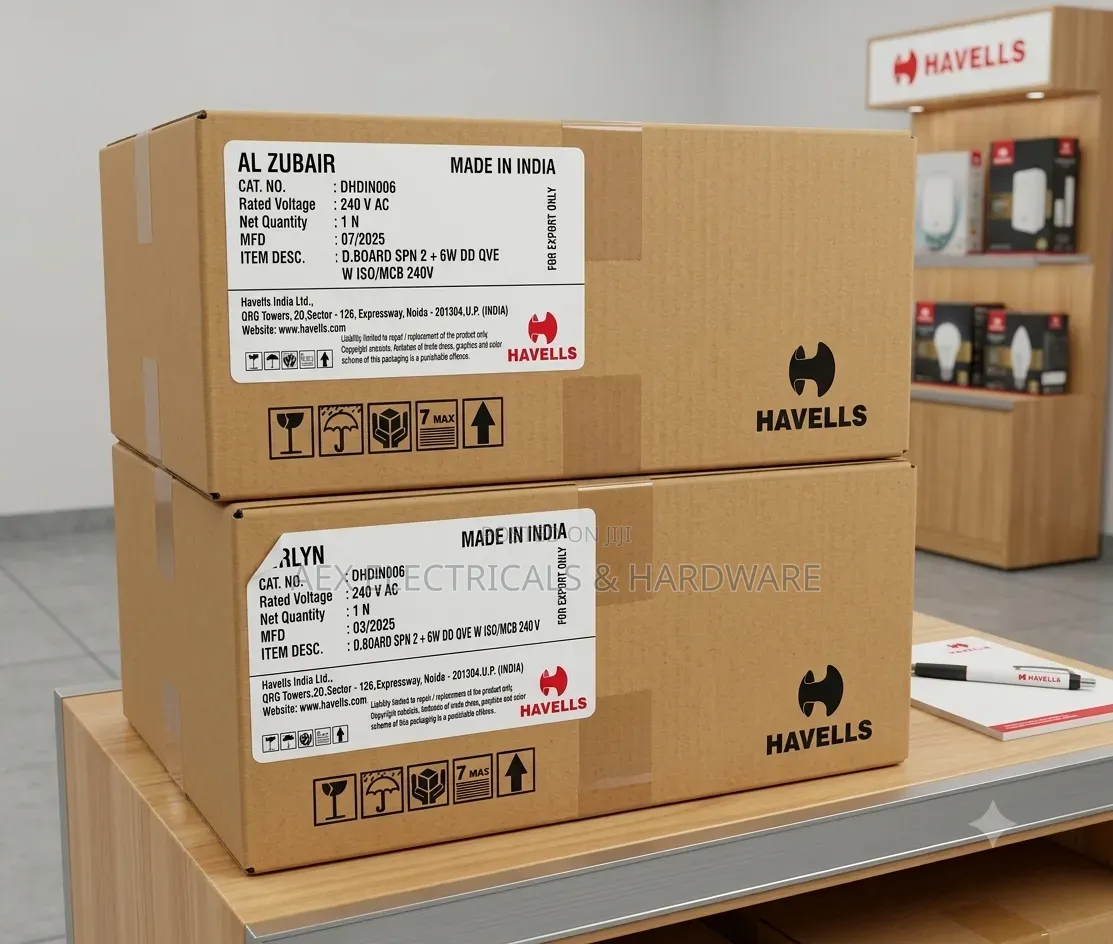 Distribution Board SPN 2+6w Db With MCB Isolator 240v