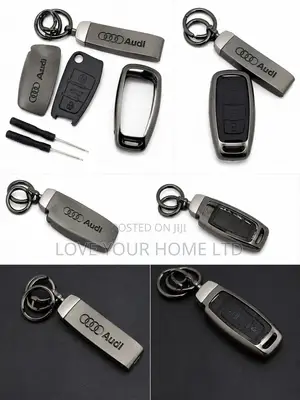 Audi 3-Button Smart Key Replacement Shell Kit