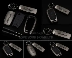 Audi 3-Button Smart Key Replacement Shell Kit