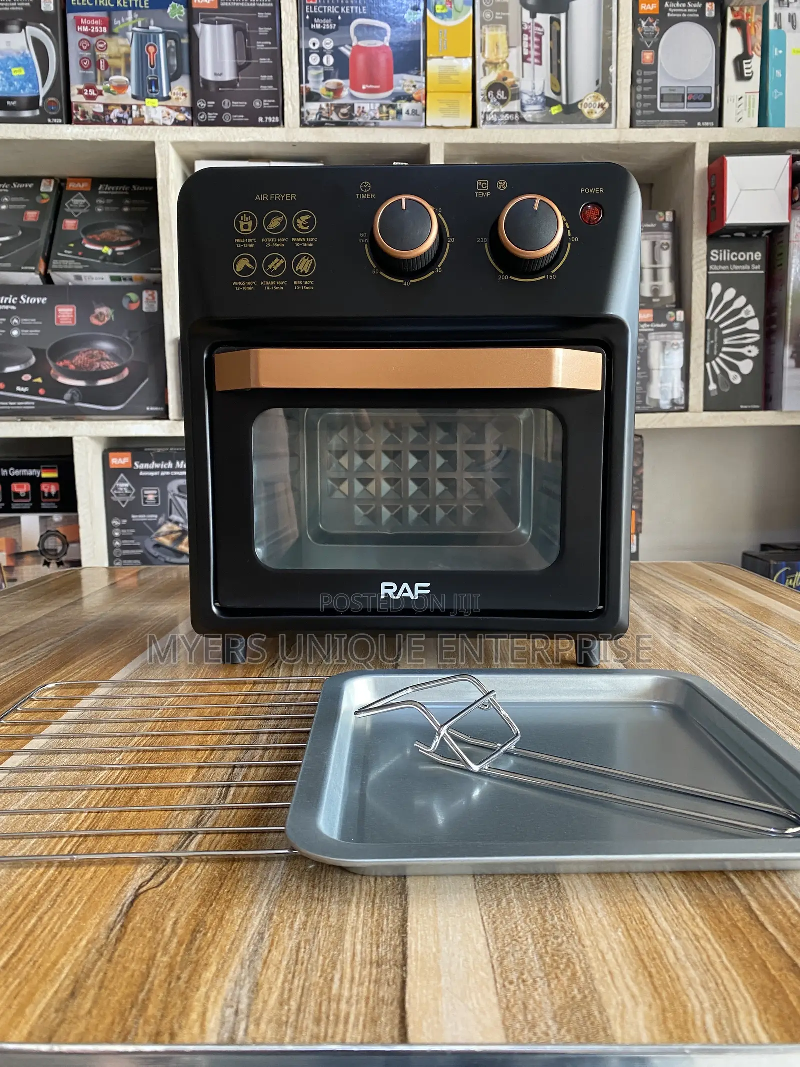 12 Liter Electric Oven With Air Fryer Function