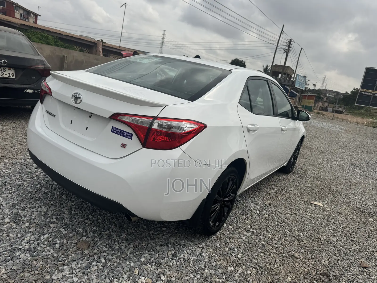 Toyota Corolla S 4dr Sedan (1.8L 4cyl CVT) 2015 White