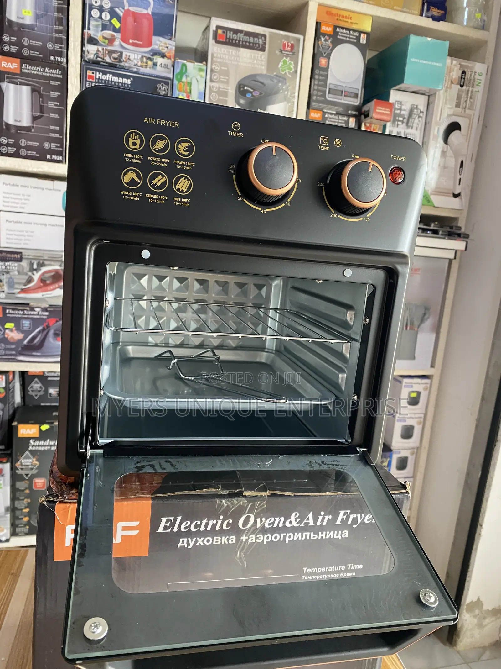 RAF Countertop Oven Air Fryer Combo 12L