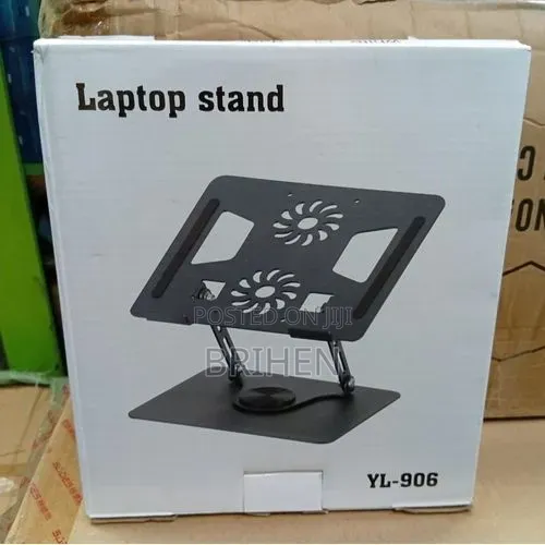 YL-906 360° Rotating Laptop Stand With Cooling Fan