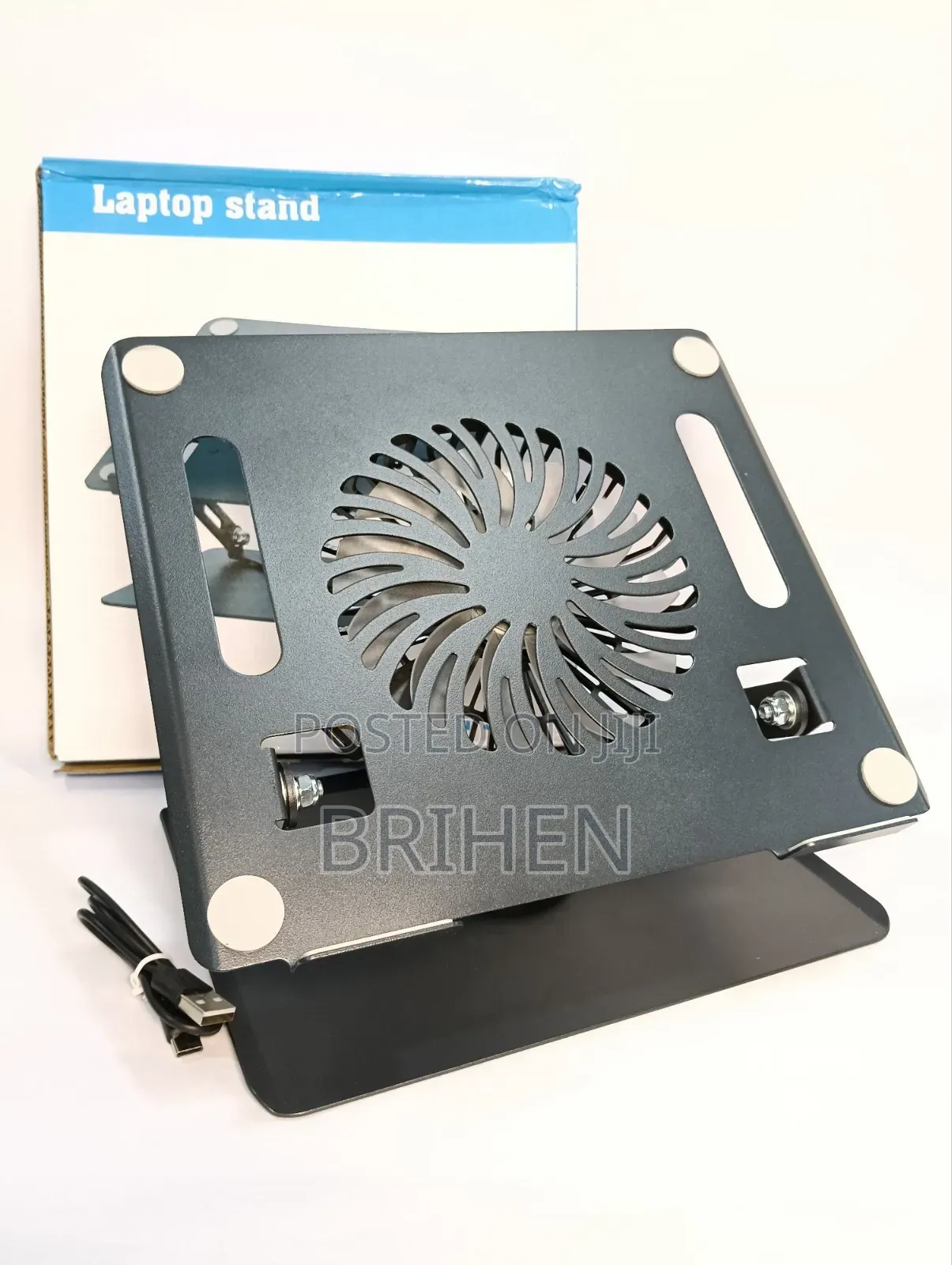 YL-906 360° Rotating Laptop Stand With Cooling Fan