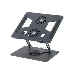 YL-906 360° Rotating Laptop Stand With Cooling Fan