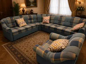 Premium Convertible Sofa Set With Pull-Out Bed Storage Compartment