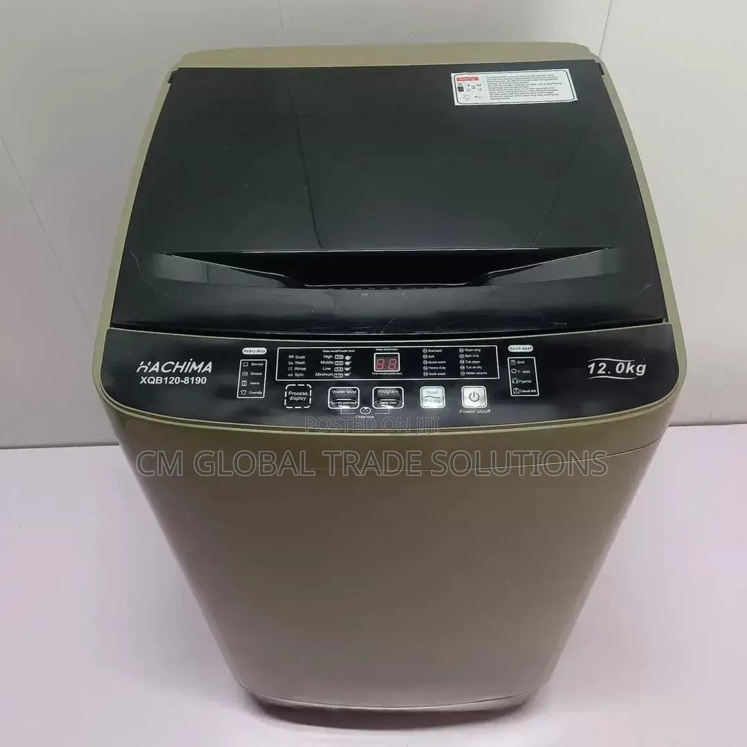 Washing Machine 12kg (Wash and Dry Feature Available)