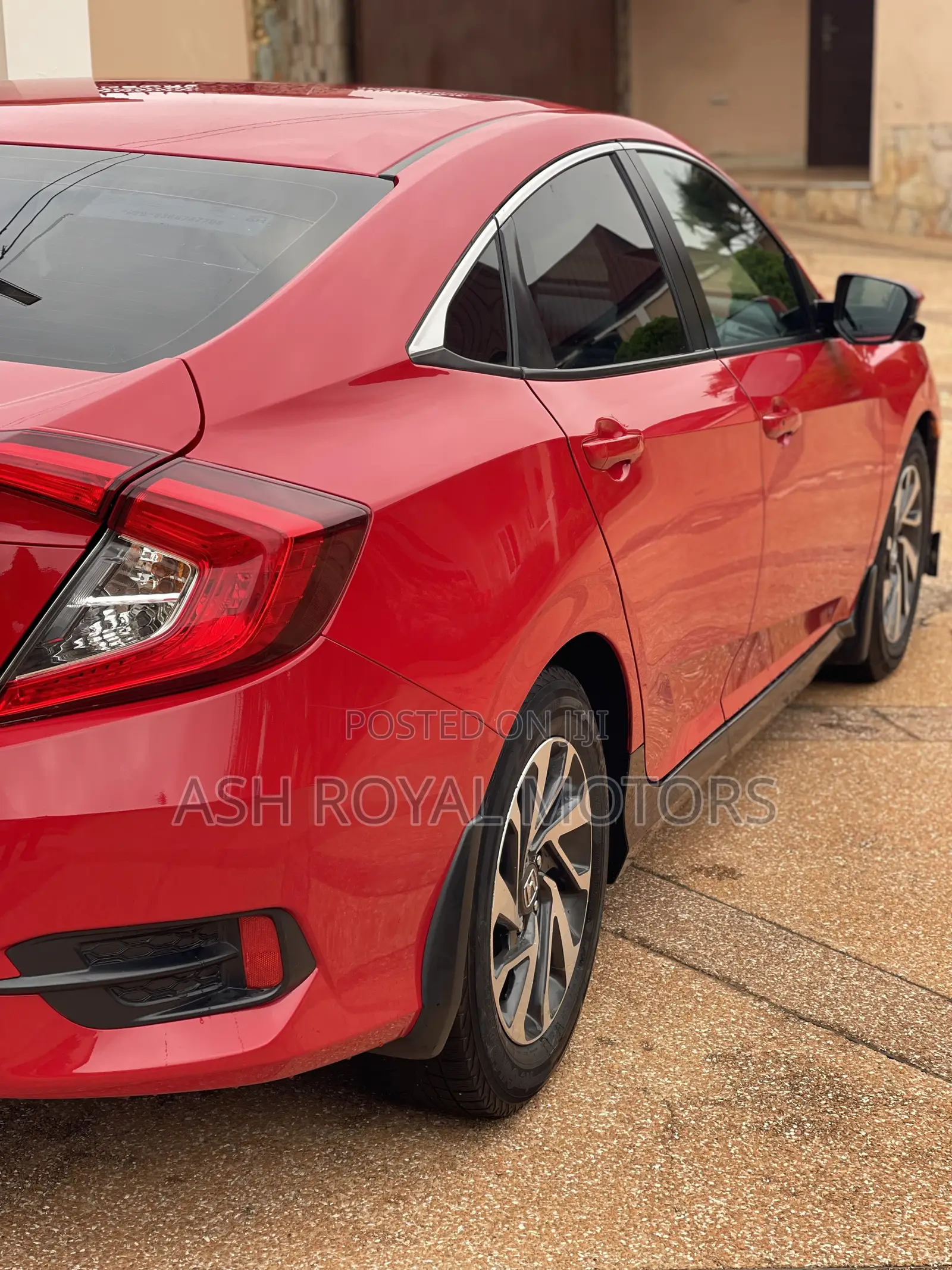 Honda Civic EX Sedan 2020 Red