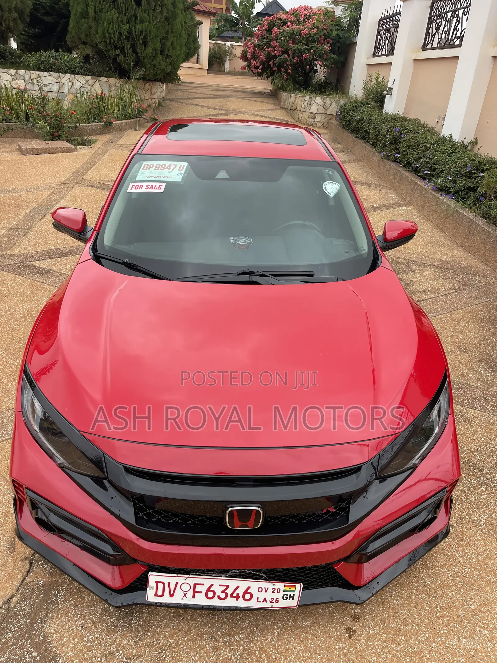 Honda Civic EX Sedan 2020 Red