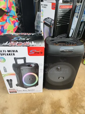 12 Inch High Power Bluetooth Subwoofer Speaker With 2 Wireless Mic