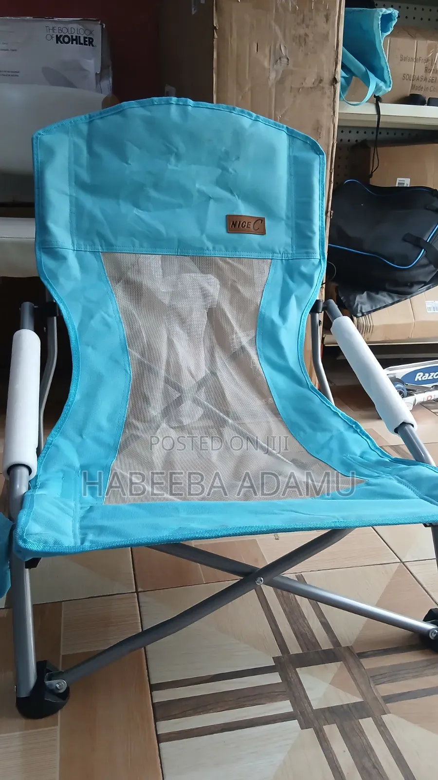 Folding Low Beach Chair