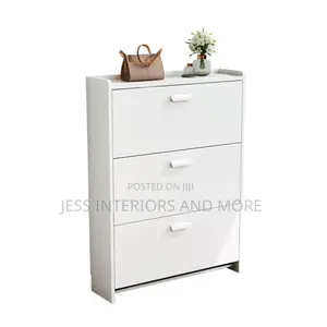 Shoe Rack(Cabinet With Flip Drawers)