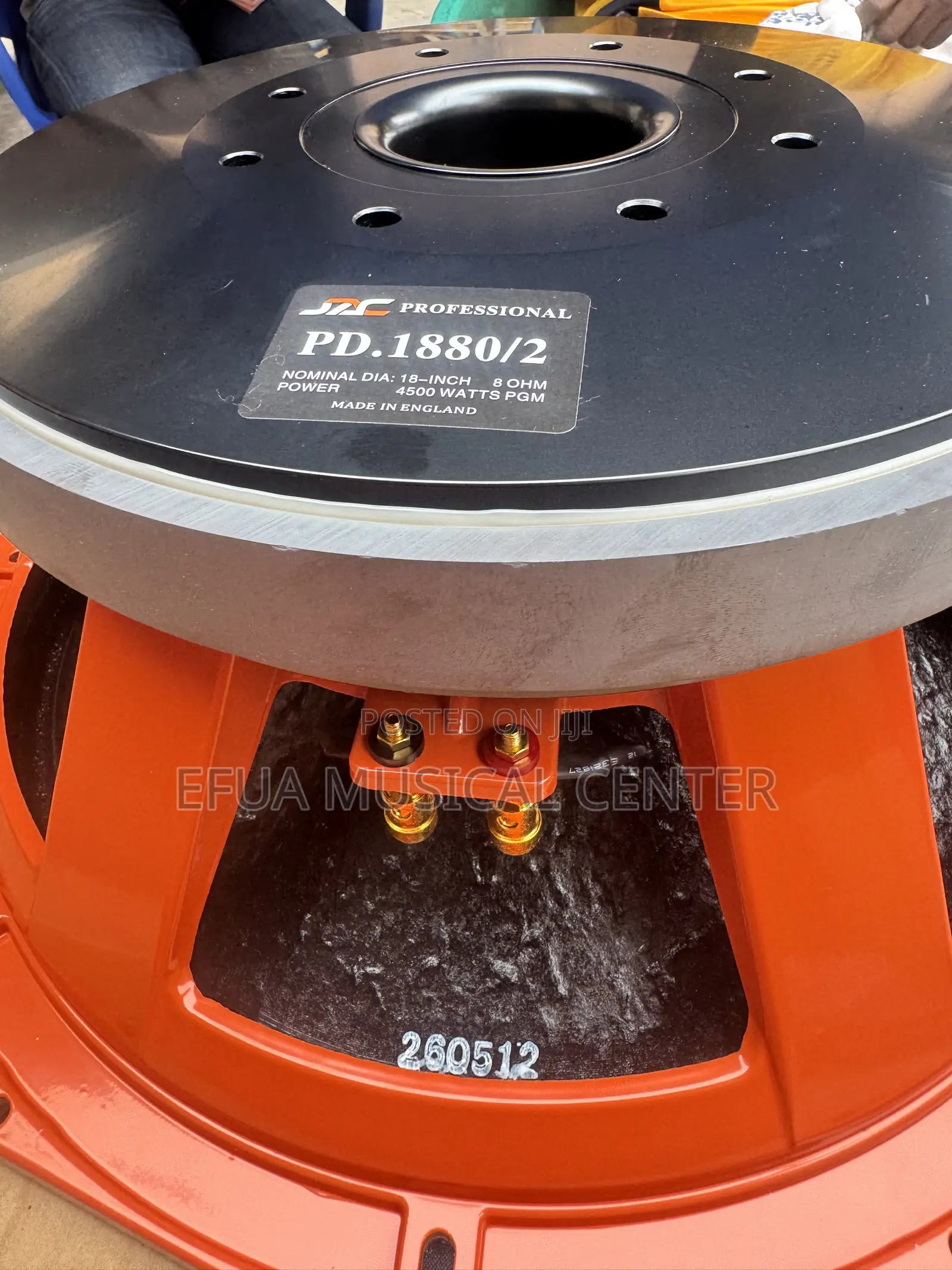 18” 4500w JAC Naked Speaker