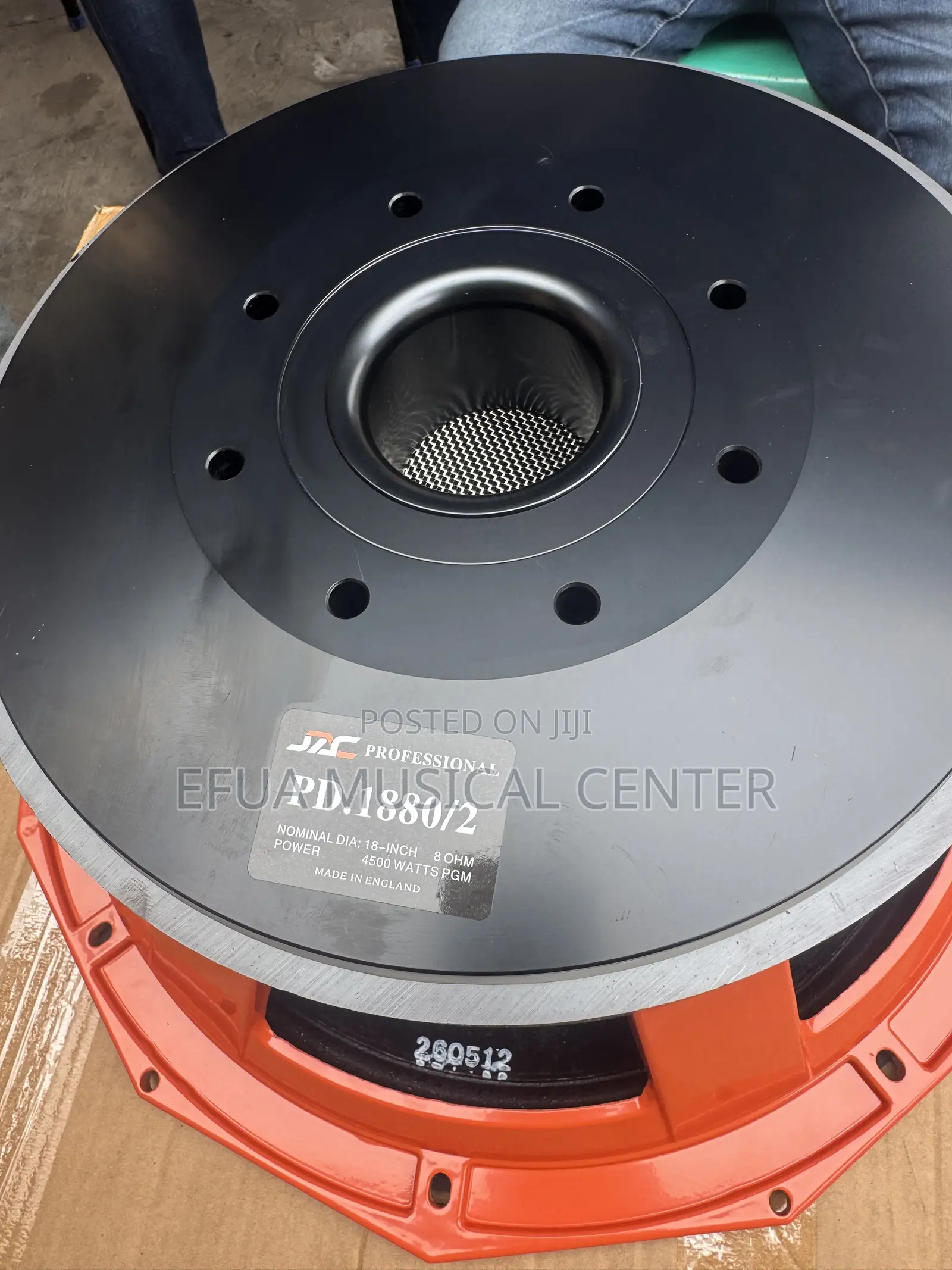 18” 4500w JAC Naked Speaker