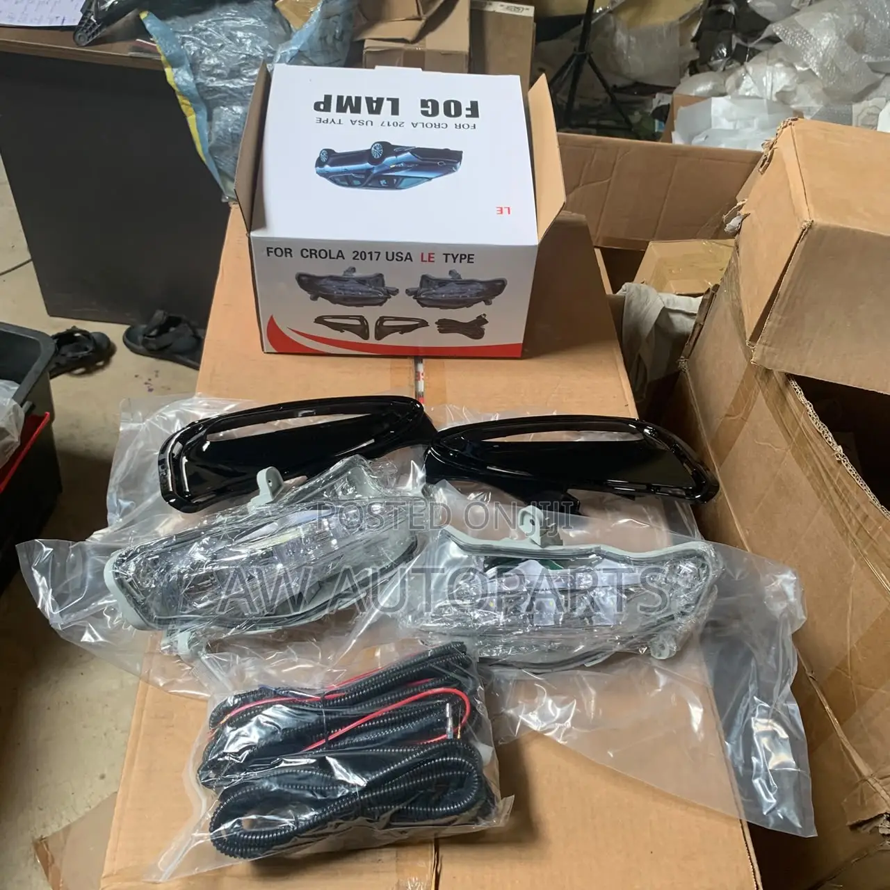 Toyota Corolla 2017 Fog Light Covers