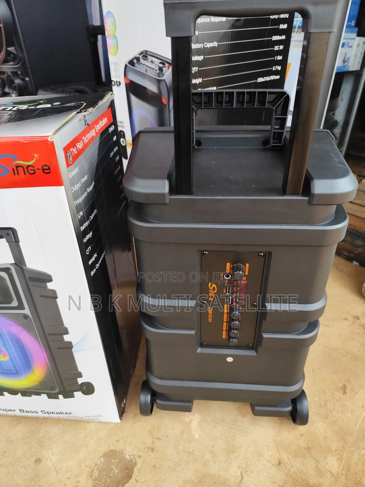 12 Inch Bluetooth Subwoofer Speaker With 2 Wireless Microphone