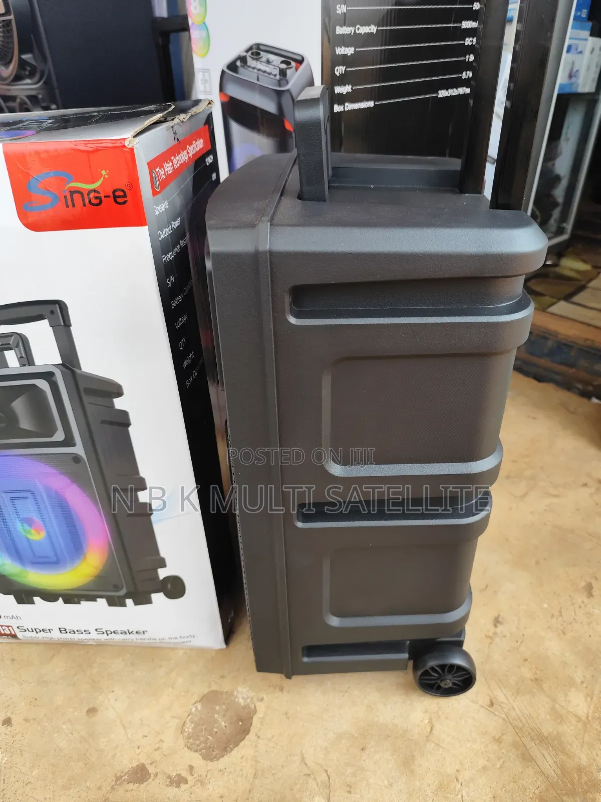 12 Inch Bluetooth Subwoofer Speaker With 2 Wireless Microphone
