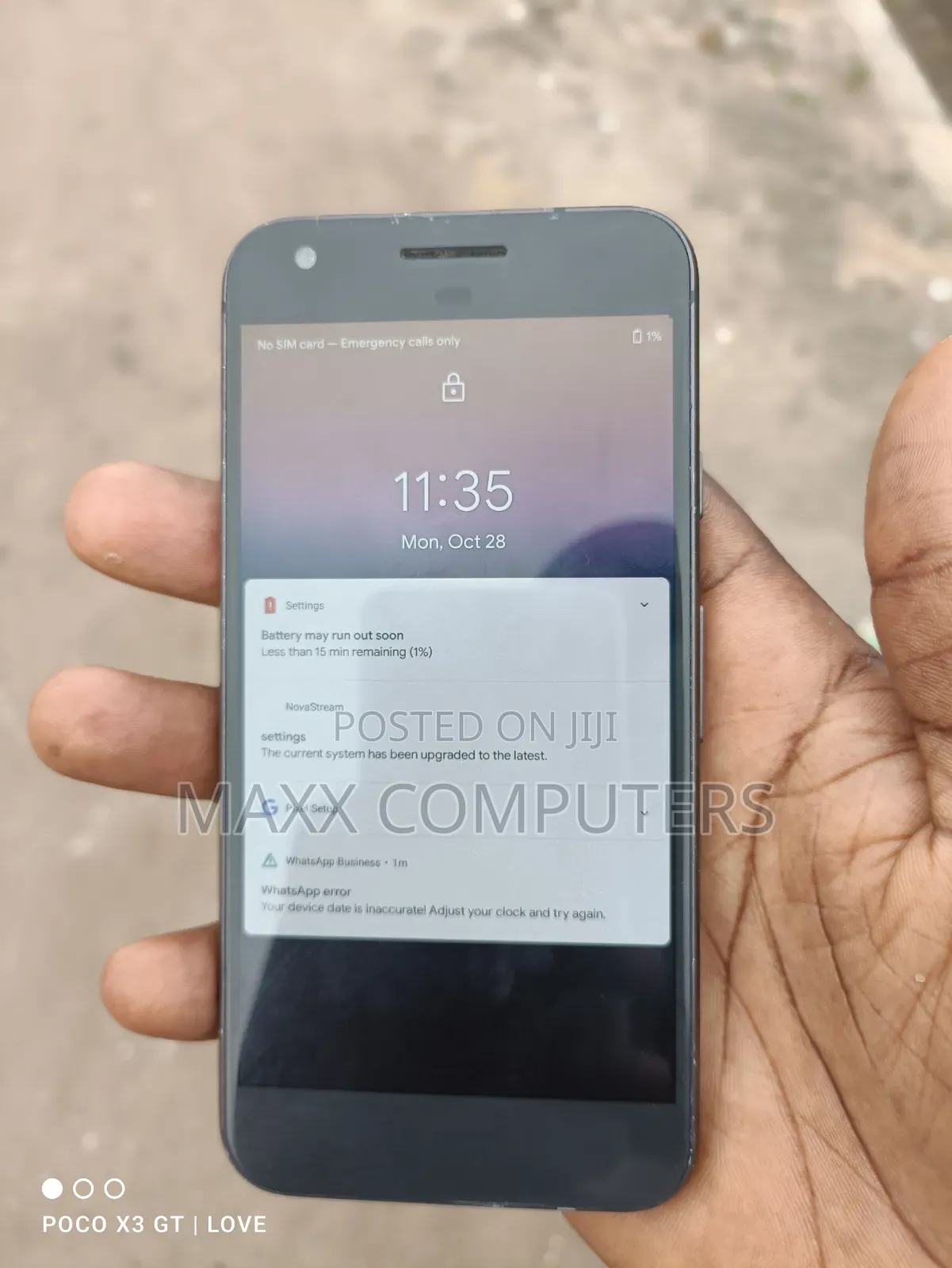 Google Pixel 32 GB Black