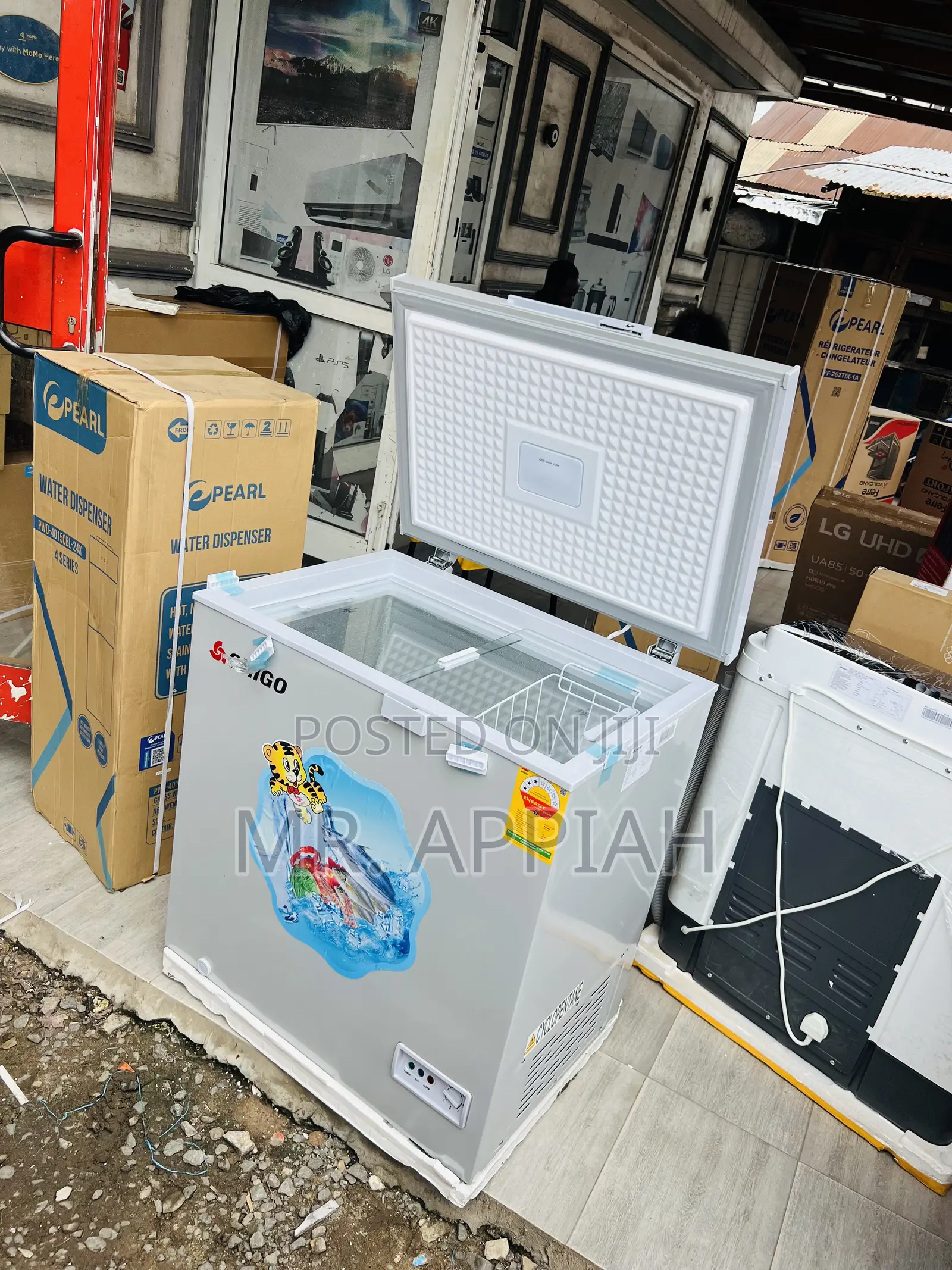 Order Adorable Chigo 142Liters Single Door Chest Freezer 