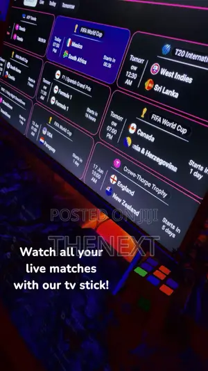 TV Stick / TV Box + Free Live Matches, Netflix , Android Apps