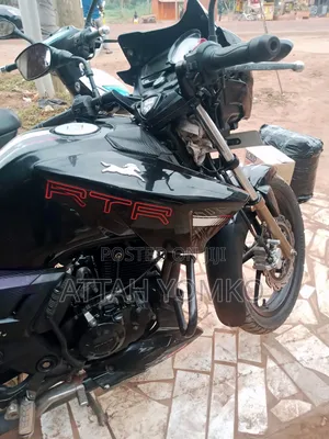 TVS Apache 180 RTR 2025 Black