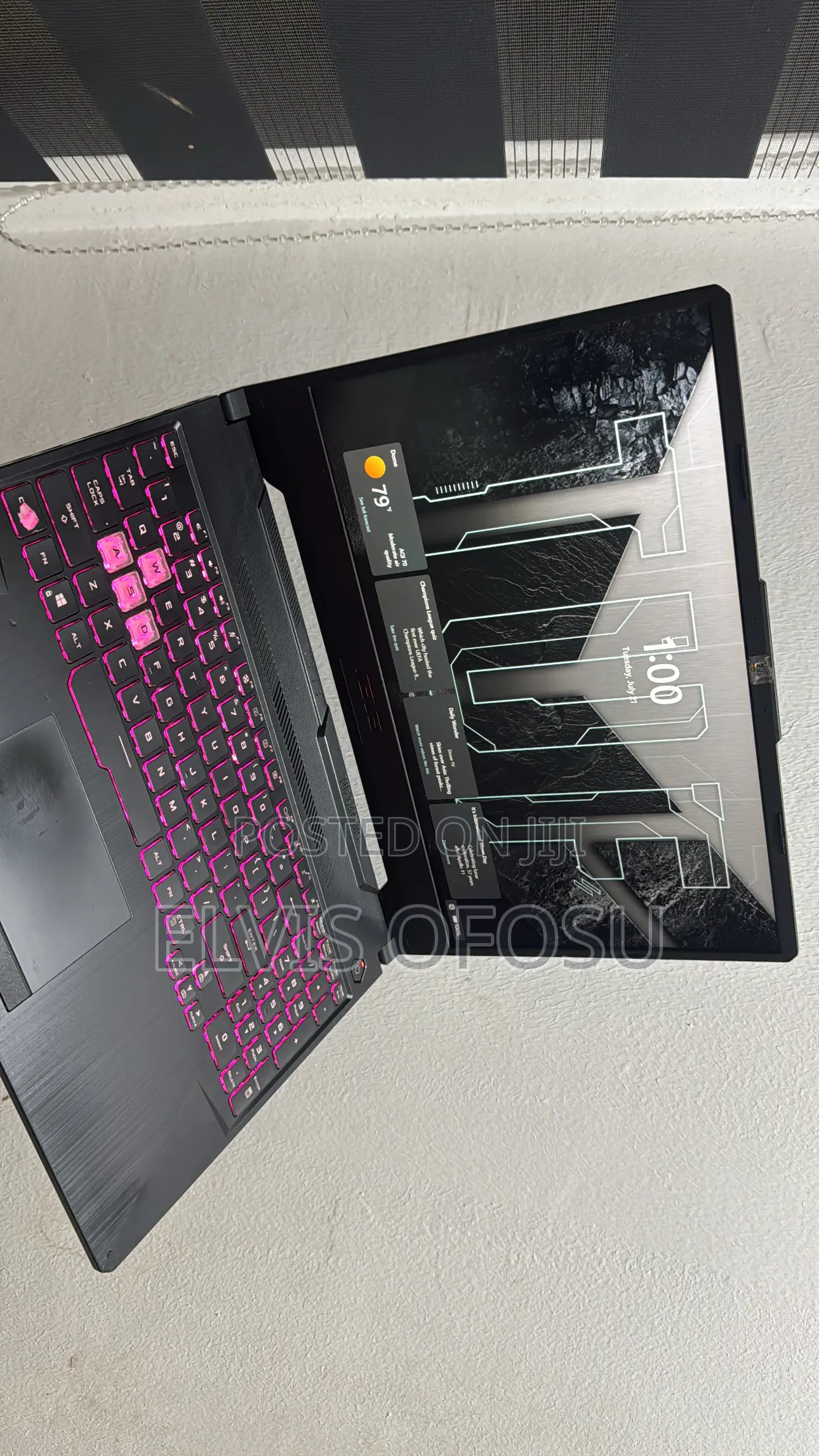 Laptop Asus TUF Gaming A15 16GB AMD Ryzen 5 SSD 500GB