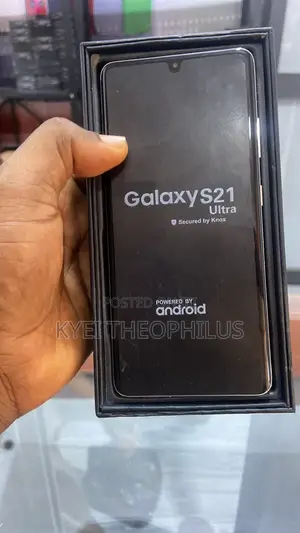 New Samsung Galaxy S21 Ultra 5G 128 GB Black