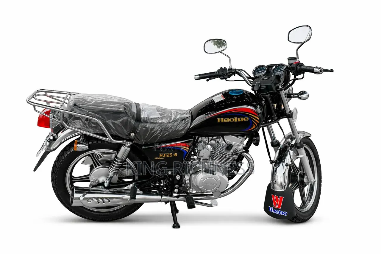 New Haojue HJ125-8K 2026 Black