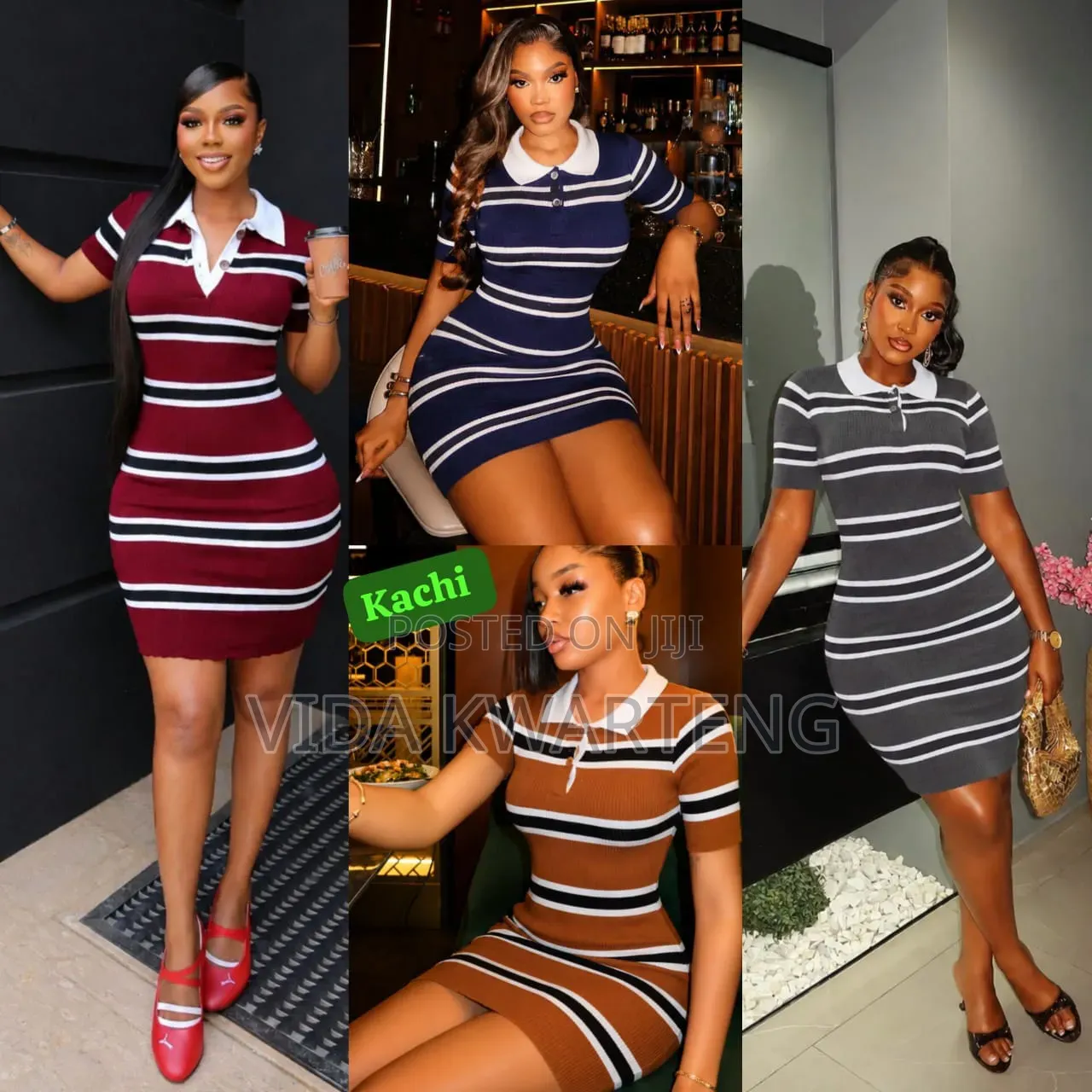 Ladies Dress in Colours Available
