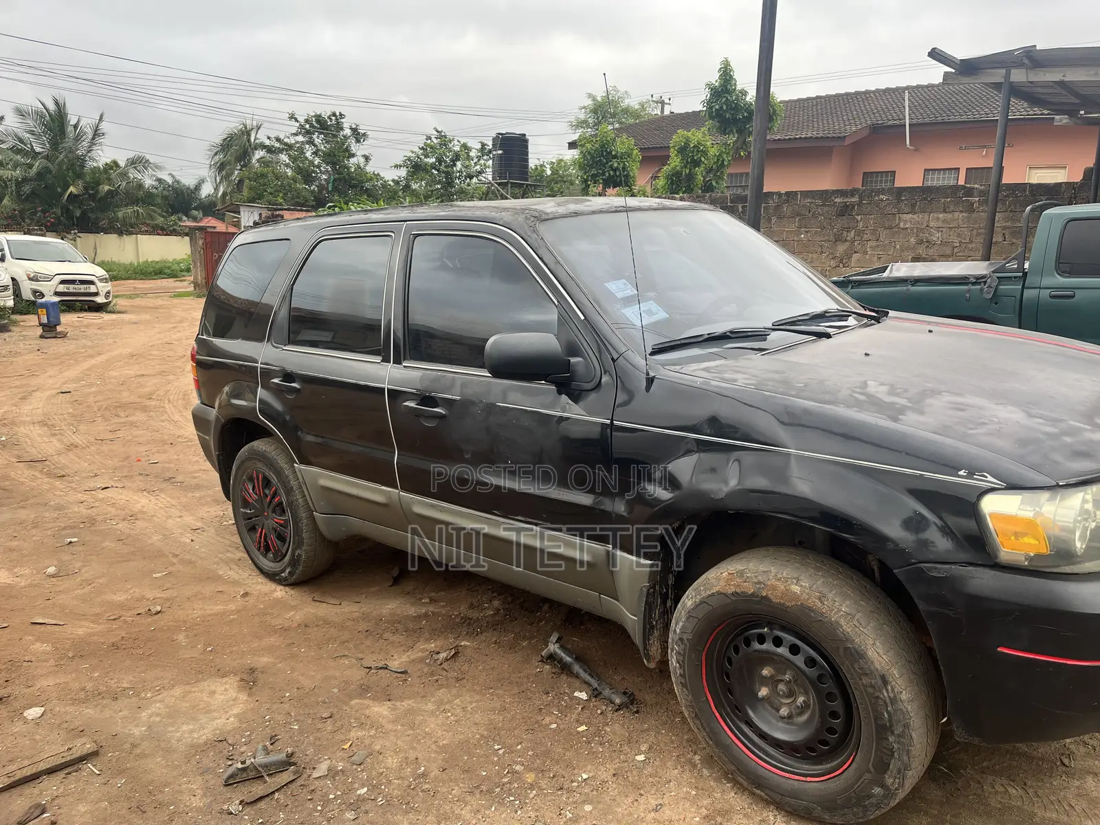 Ford Escape Hybrid 2007 Black