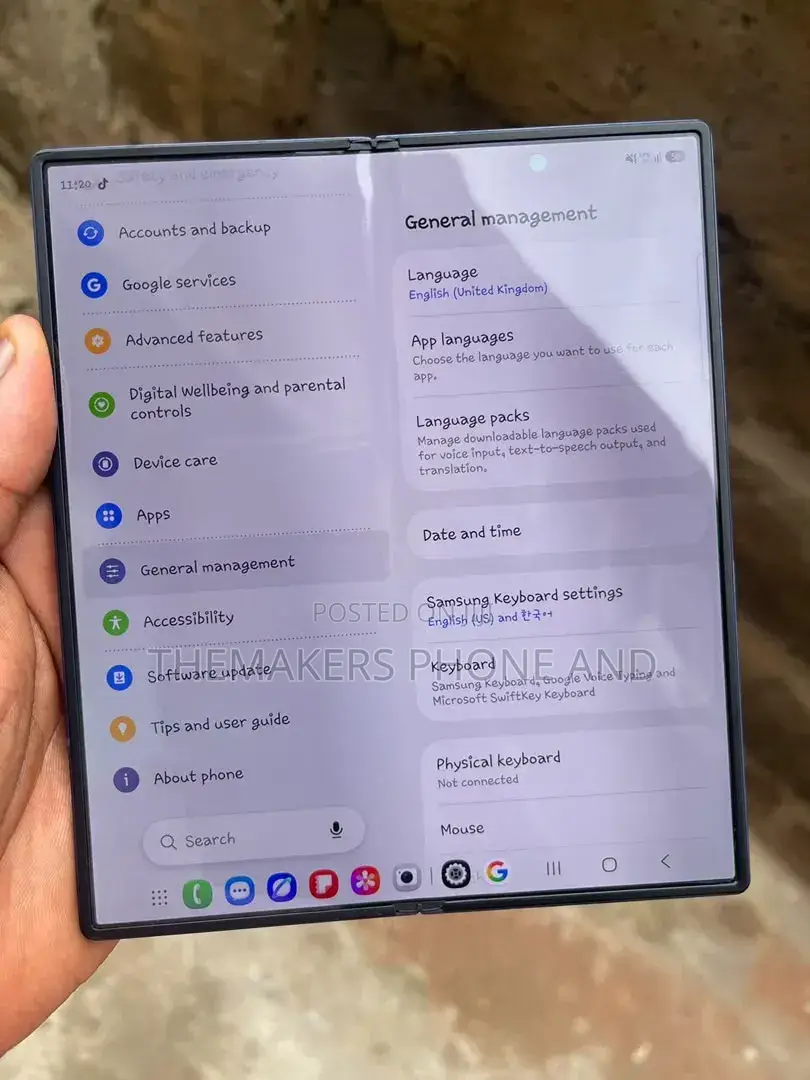 Samsung Galaxy Z Fold6 256 GB Blue