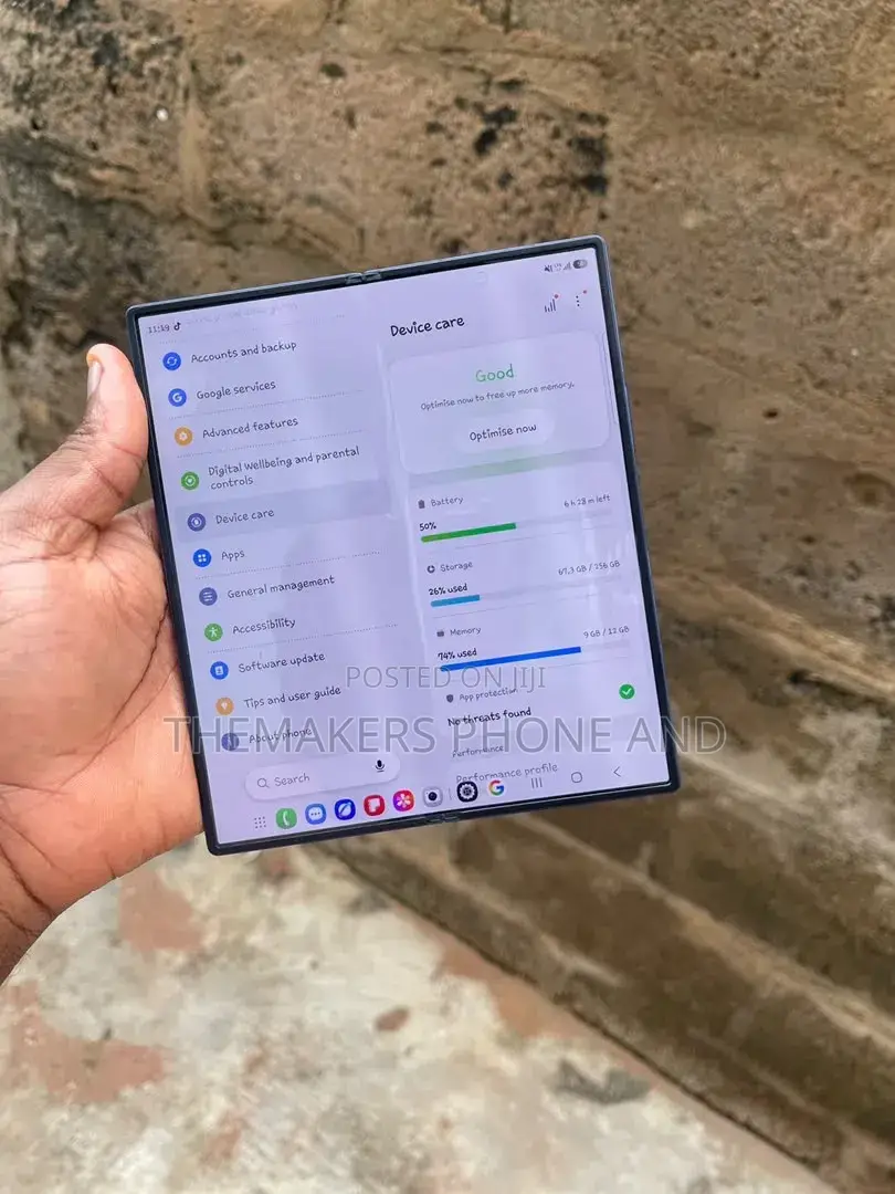 Samsung Galaxy Z Fold6 256 GB Blue