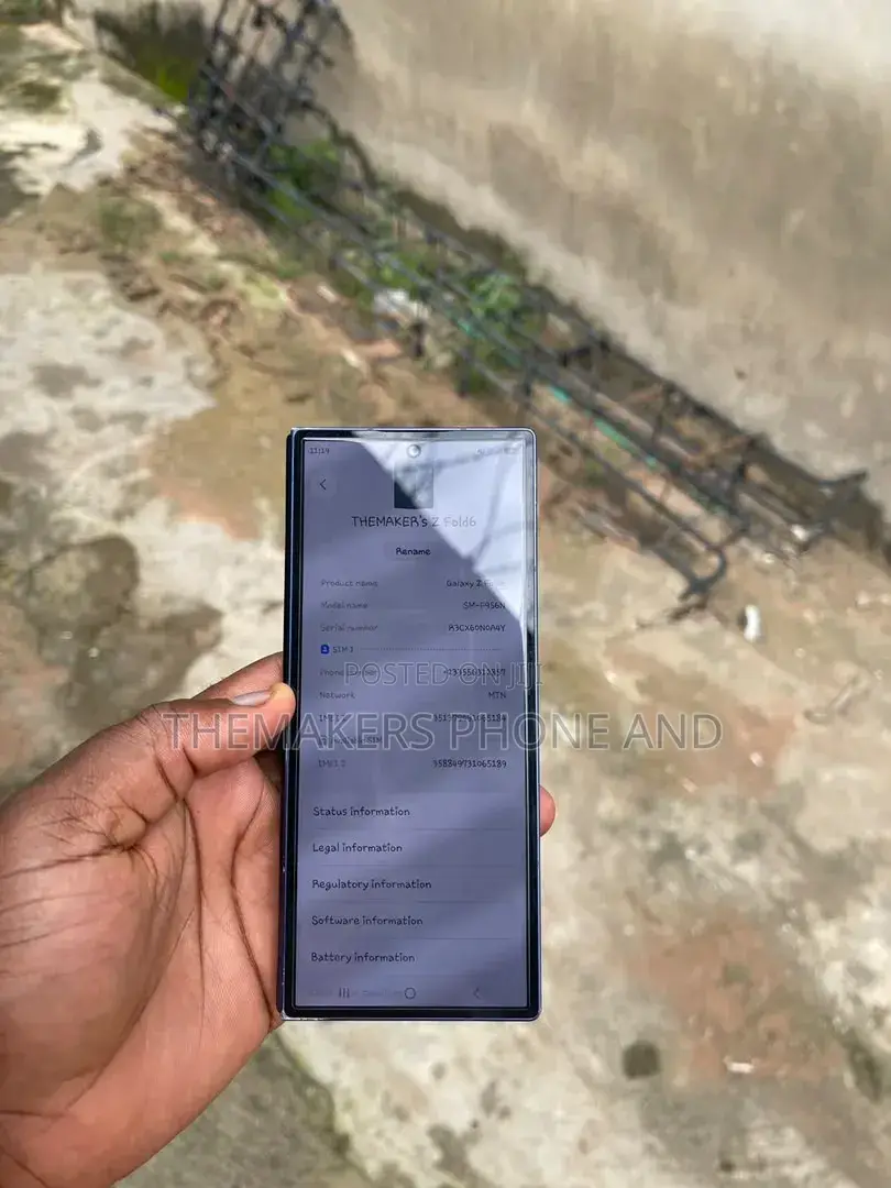 Samsung Galaxy Z Fold6 256 GB Blue