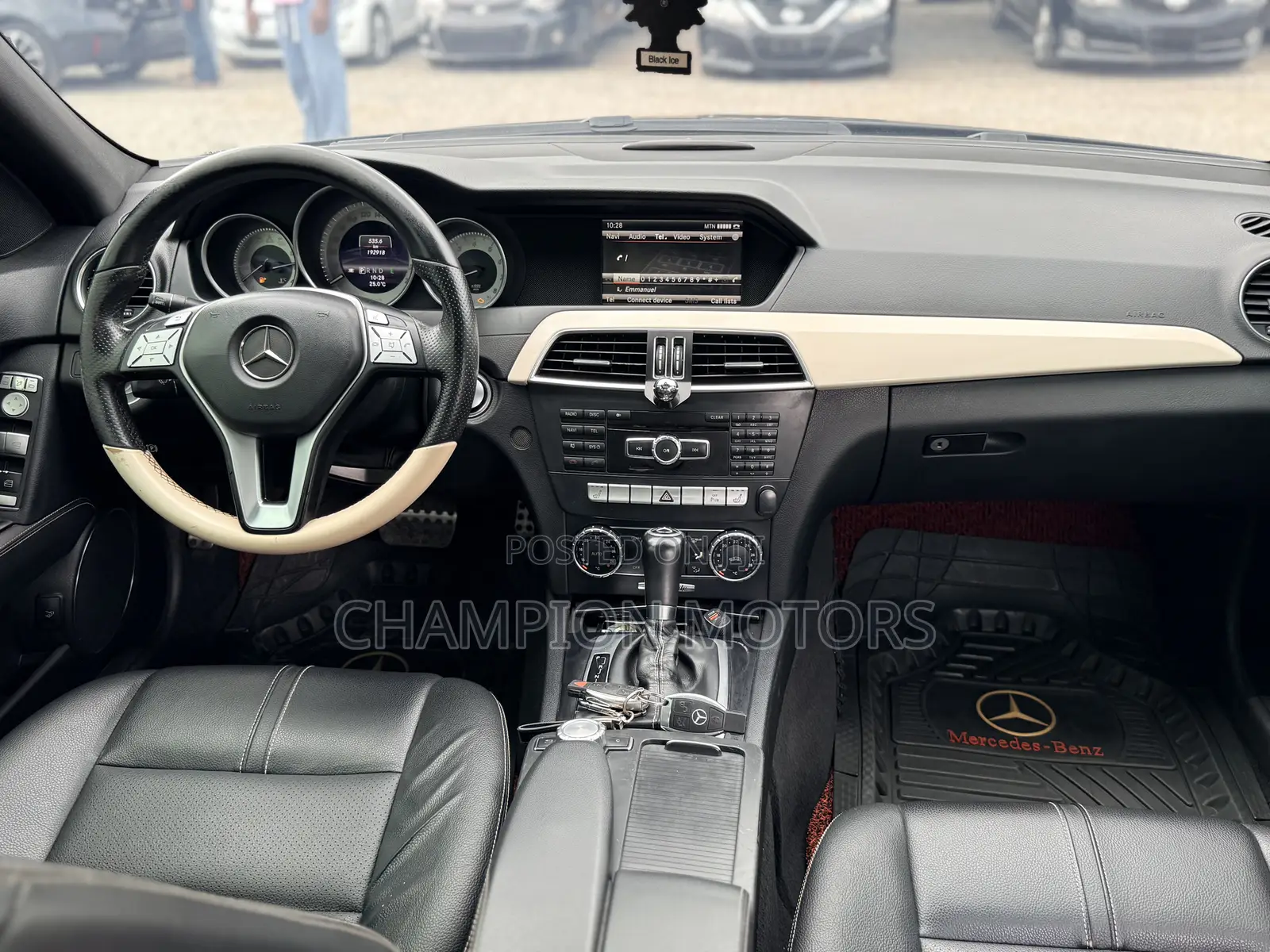 Mercedes-Benz C250 2014 Black
