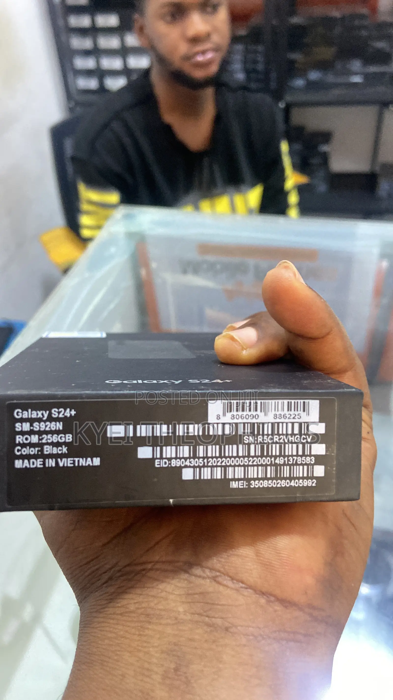 New Samsung Galaxy S24+ 256 GB Black