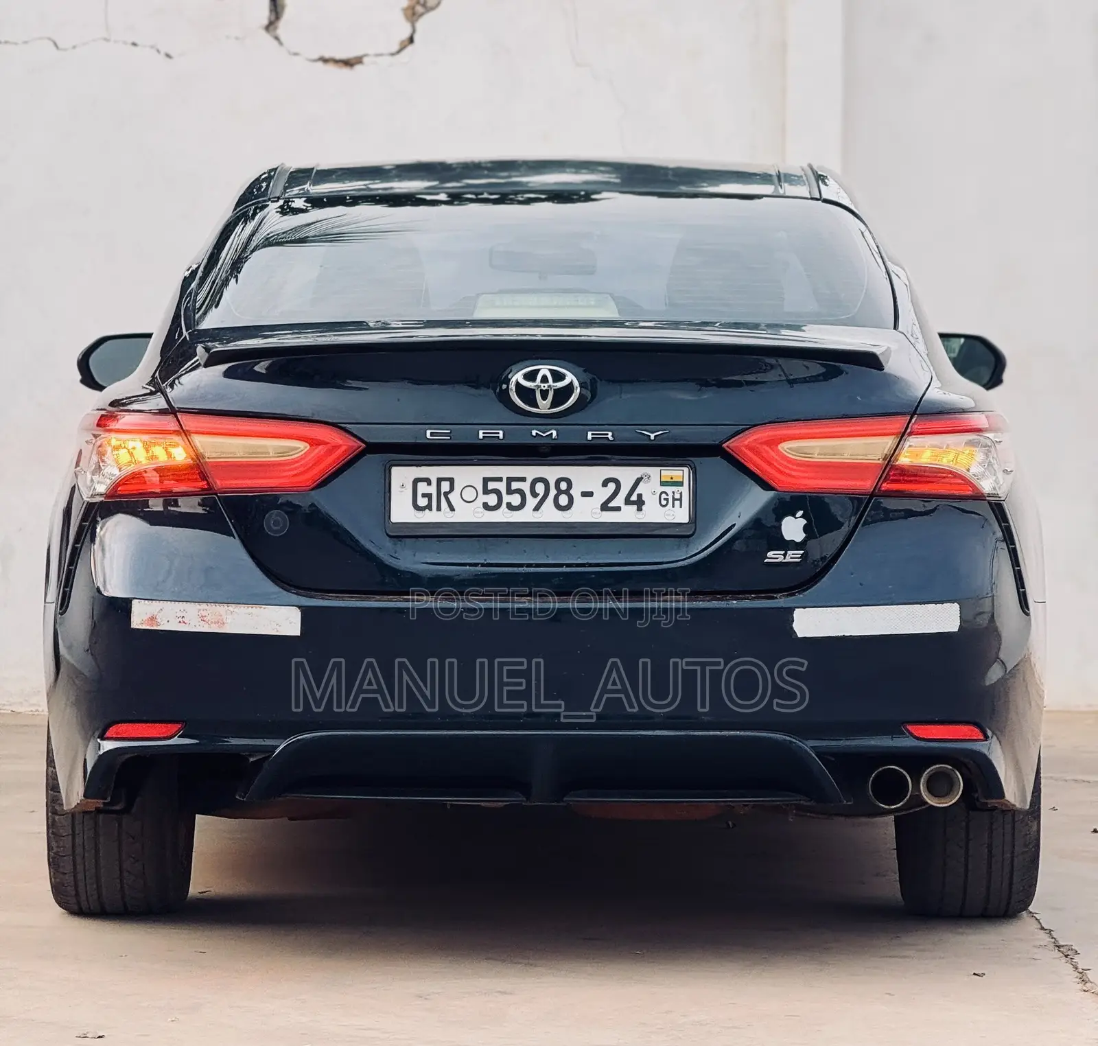 Toyota Camry SE 4dr Sedan (2.5L 4cyl 6A) 2017 Black