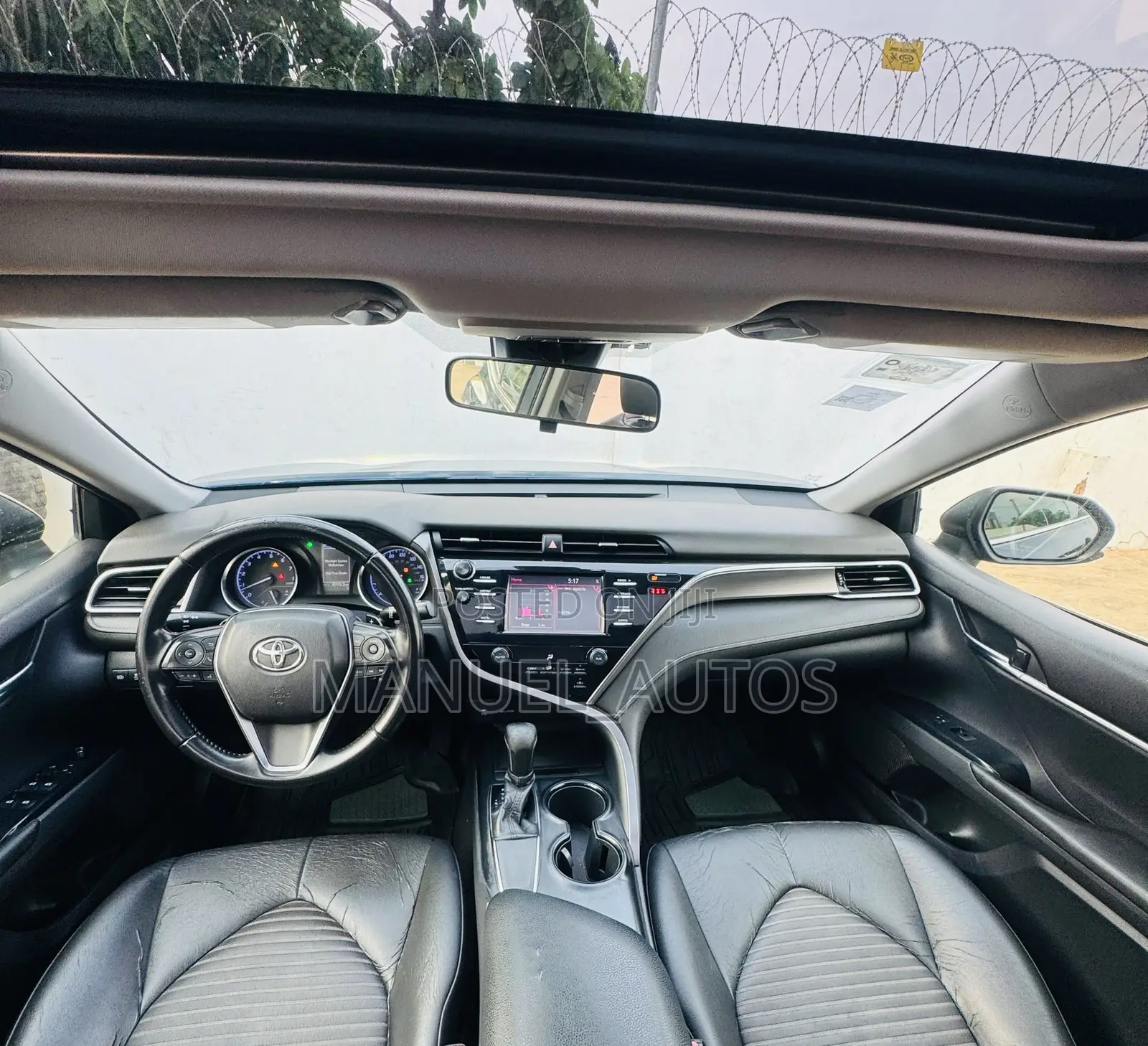 Toyota Camry SE 4dr Sedan (2.5L 4cyl 6A) 2017 Black