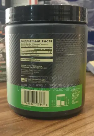 Creatine Optimum Nutrition Creatine Monohydrate Muscle Builder Energy