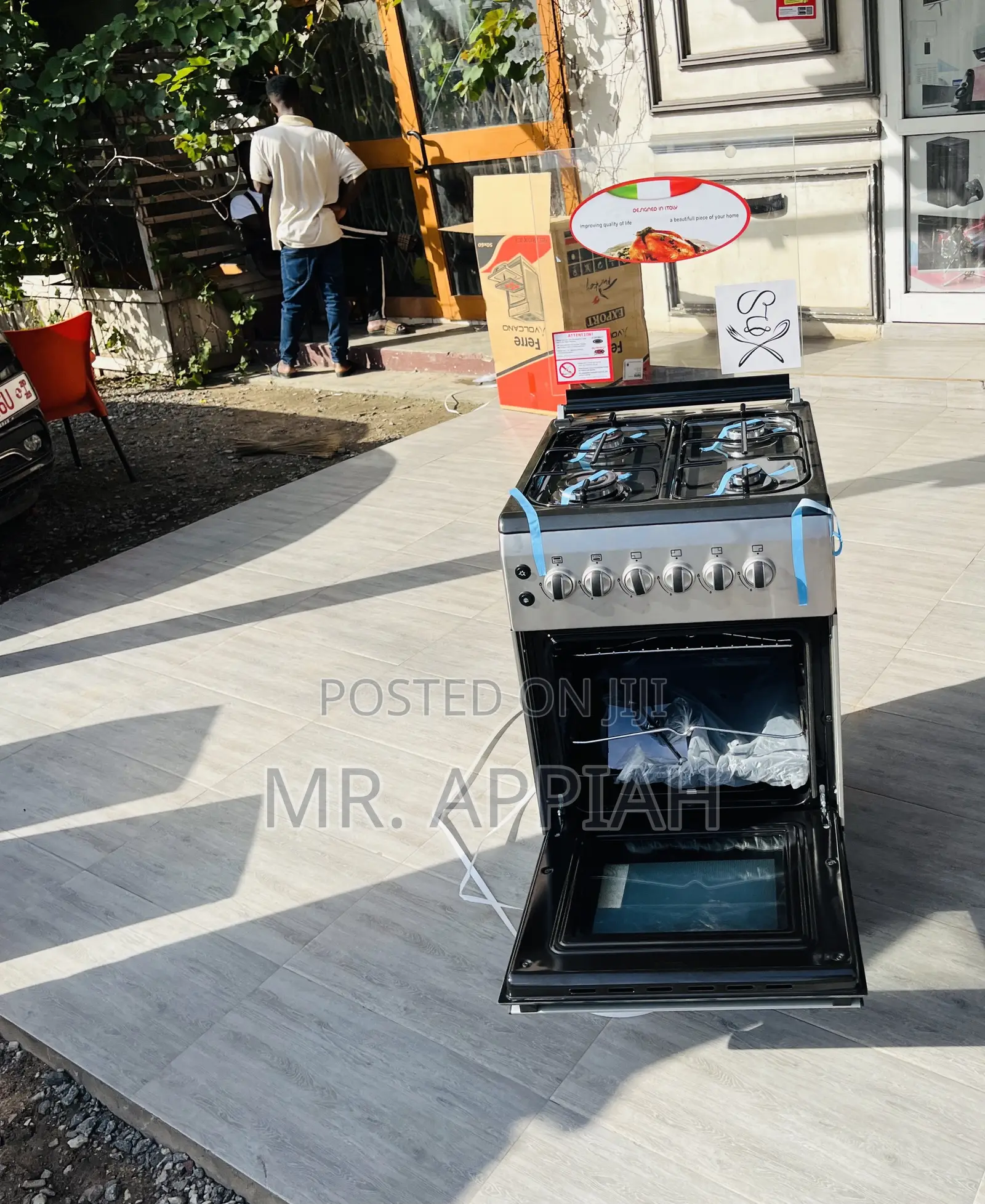 Check Out Classic Ferre 50x60cm Glass Lid 4 Burner(New Line)