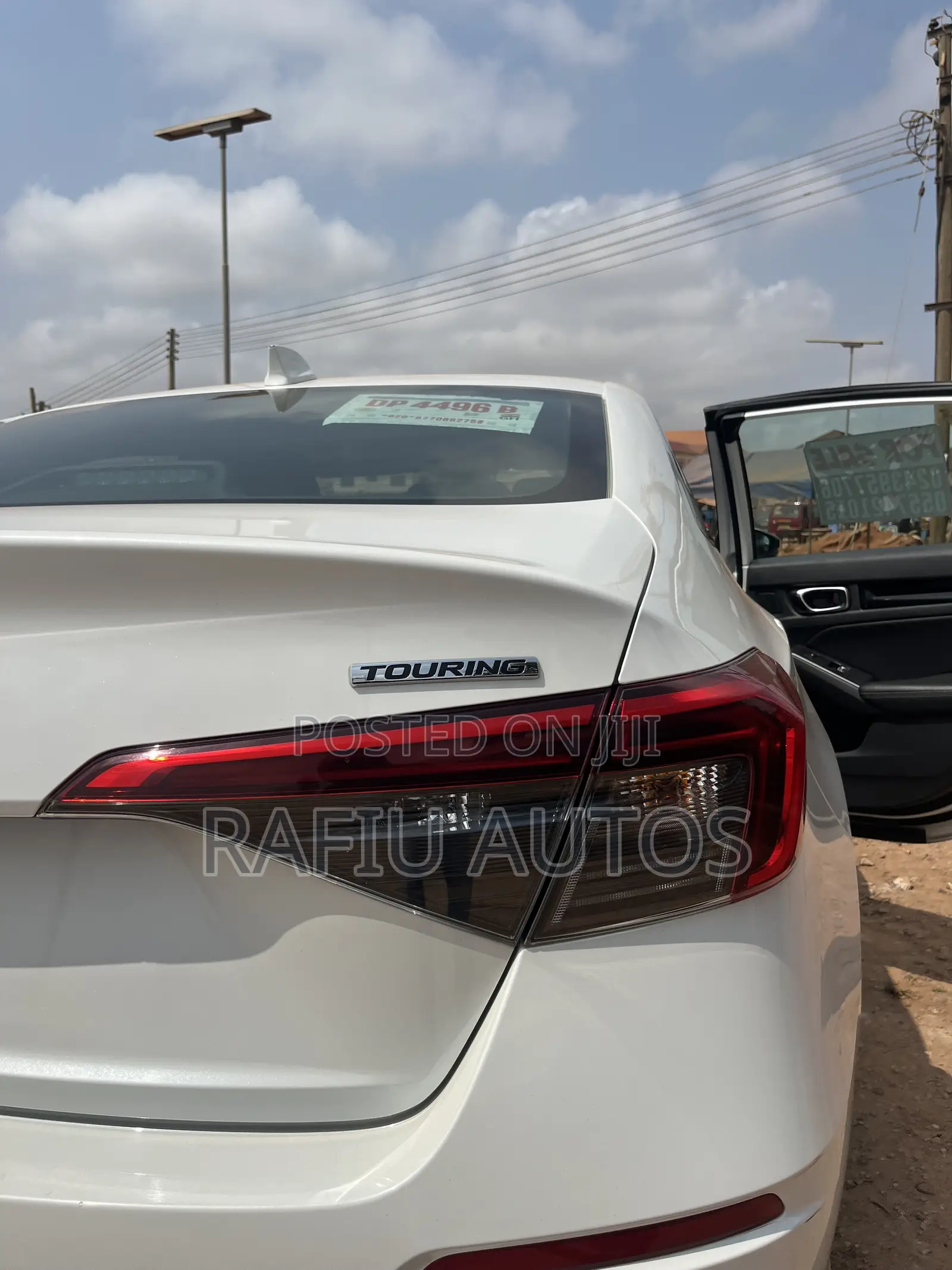Honda Civic Touring CVT 2023 White