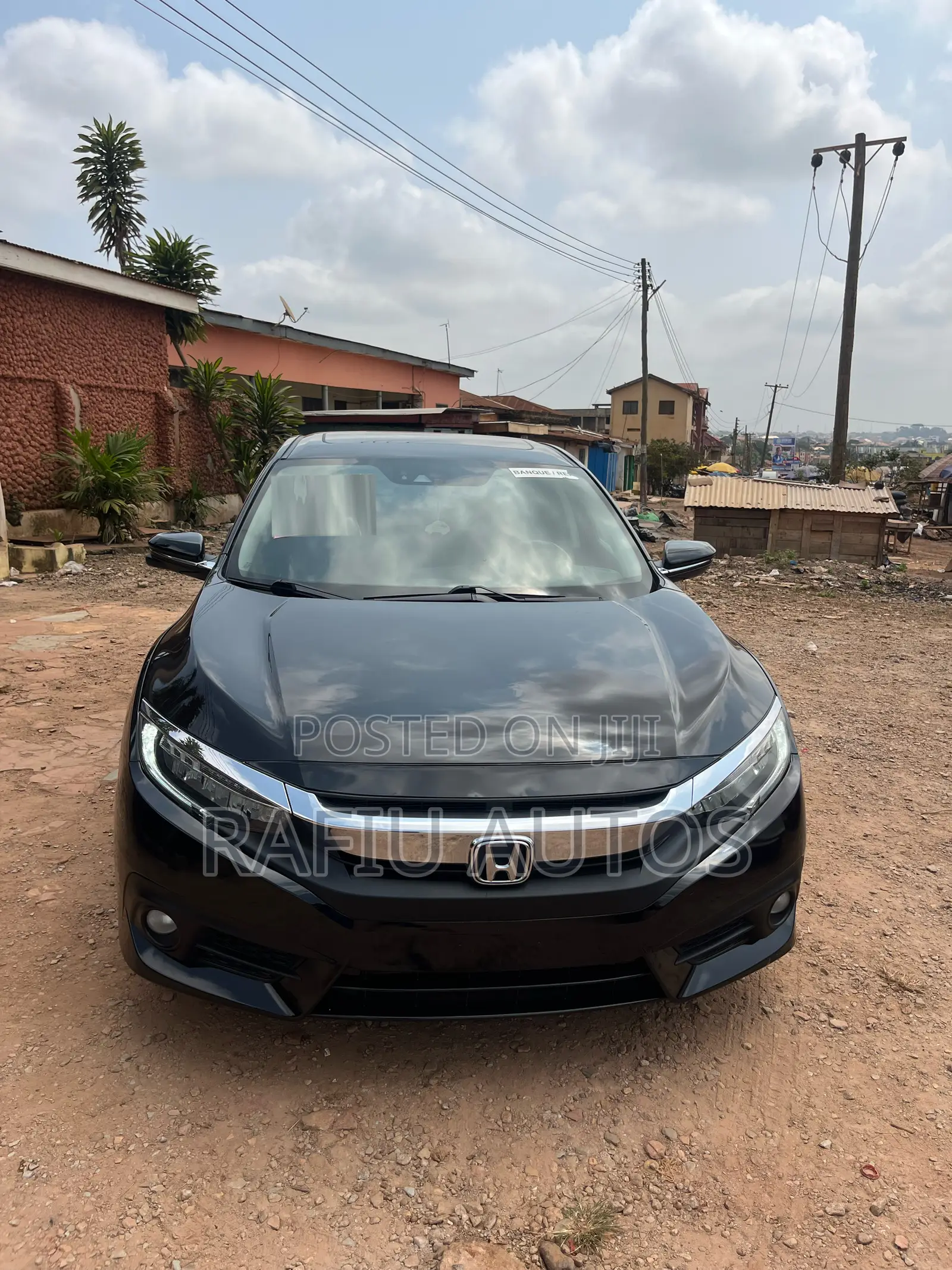 Honda Civic Touring 4dr Sedan (1.5L 4cyl) 2017 Black