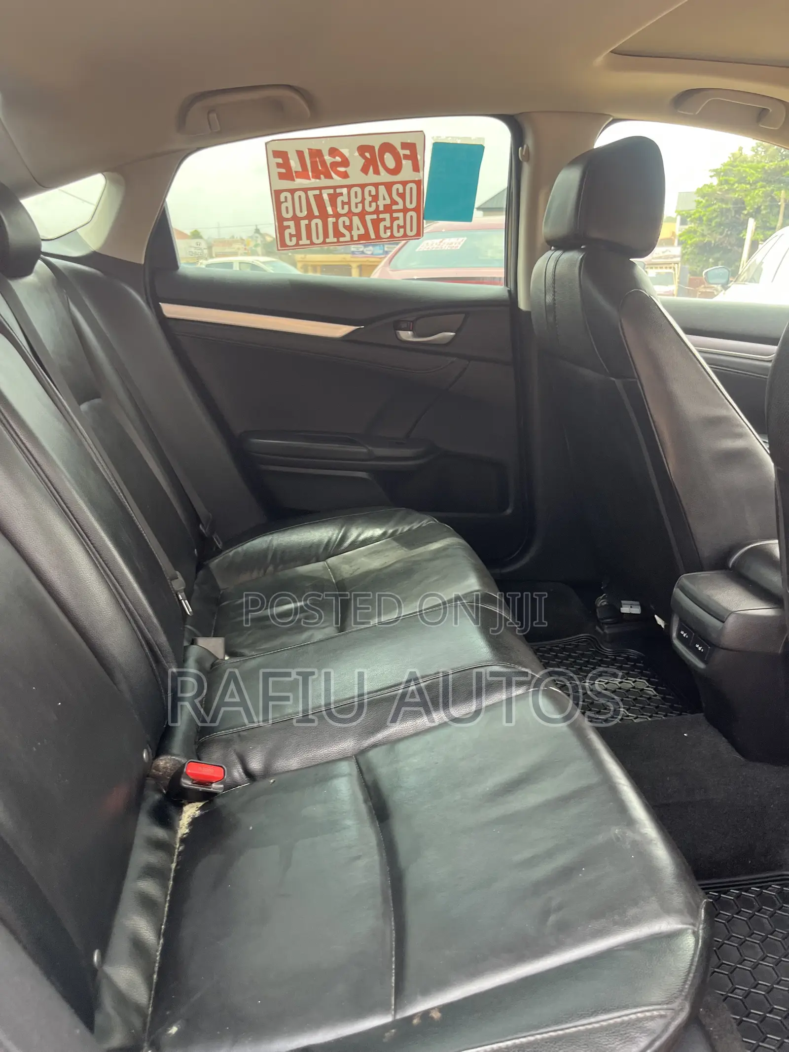 Honda Civic Touring 4dr Sedan (1.5L 4cyl) 2017 Black
