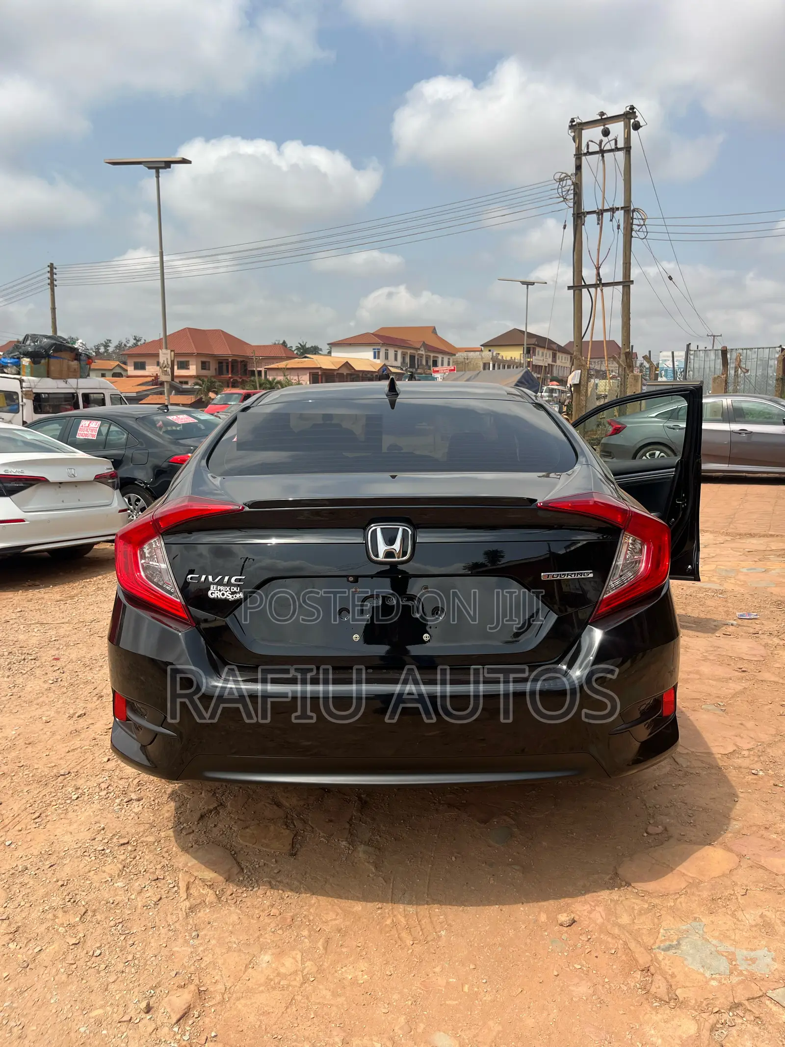 Honda Civic Touring 4dr Sedan (1.5L 4cyl) 2017 Black