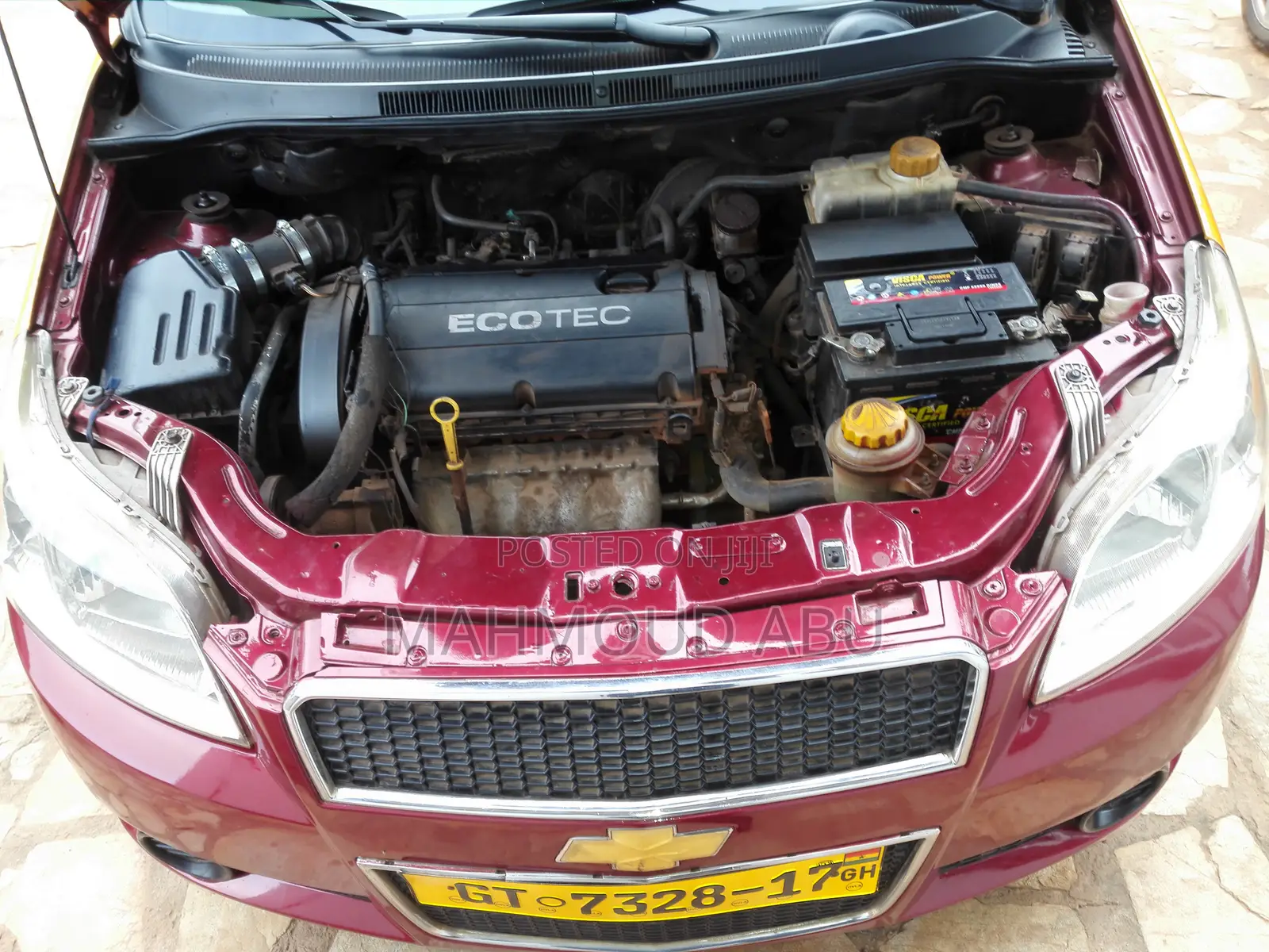 Chevrolet Aveo 2011 Red