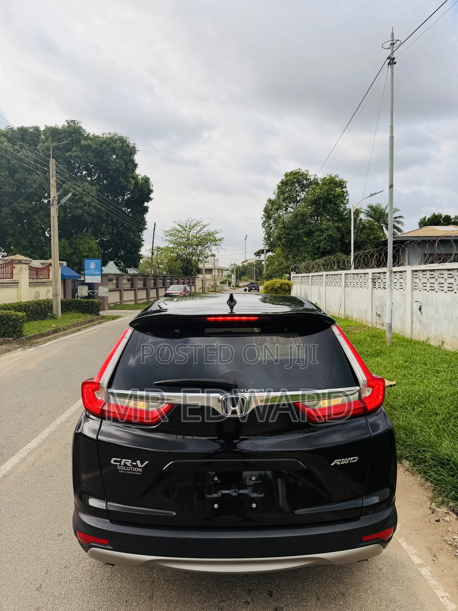 Honda CR-V EX AWD 2018 Black