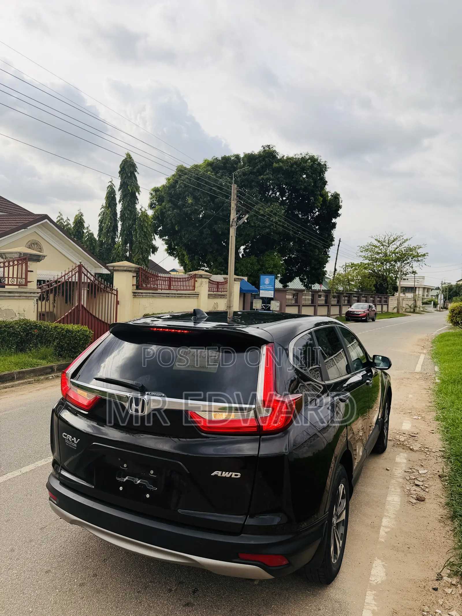 Honda CR-V EX AWD 2018 Black